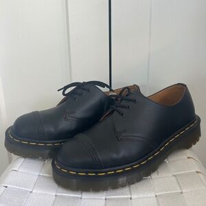 DR. MARTENS 1461 BEX Made in England Toe Cap Oxford Shoes